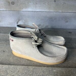 Clarks Originals Wallabee Chukka Mens Size 8.5 Suede Leather Boot 35405 Tan